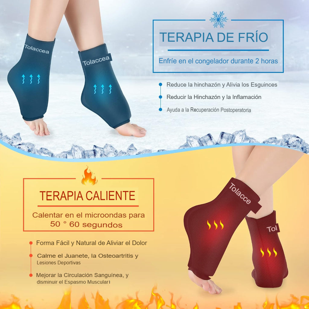 Tobillera Terapéutica Frío/Calor – Alivio Instantáneo y Comodidad Total
