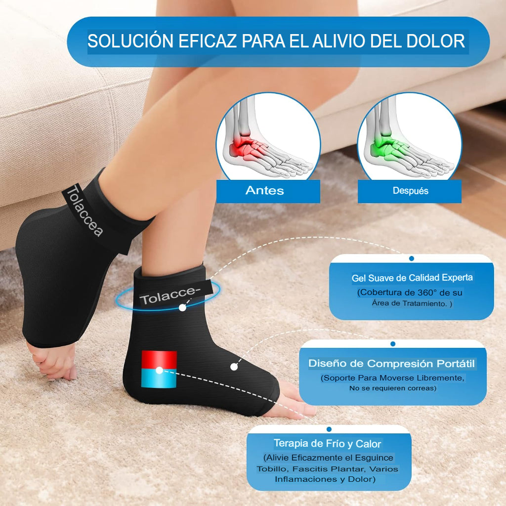 Tobillera Terapéutica Frío/Calor – Alivio Instantáneo y Comodidad Total