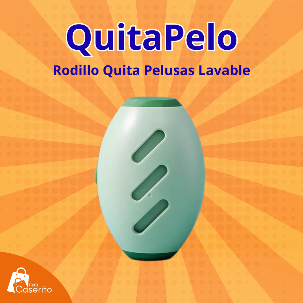 QuitaPelo - Rodillo Quitapelusas Lavable | ENVÍO GRATIS 🤩