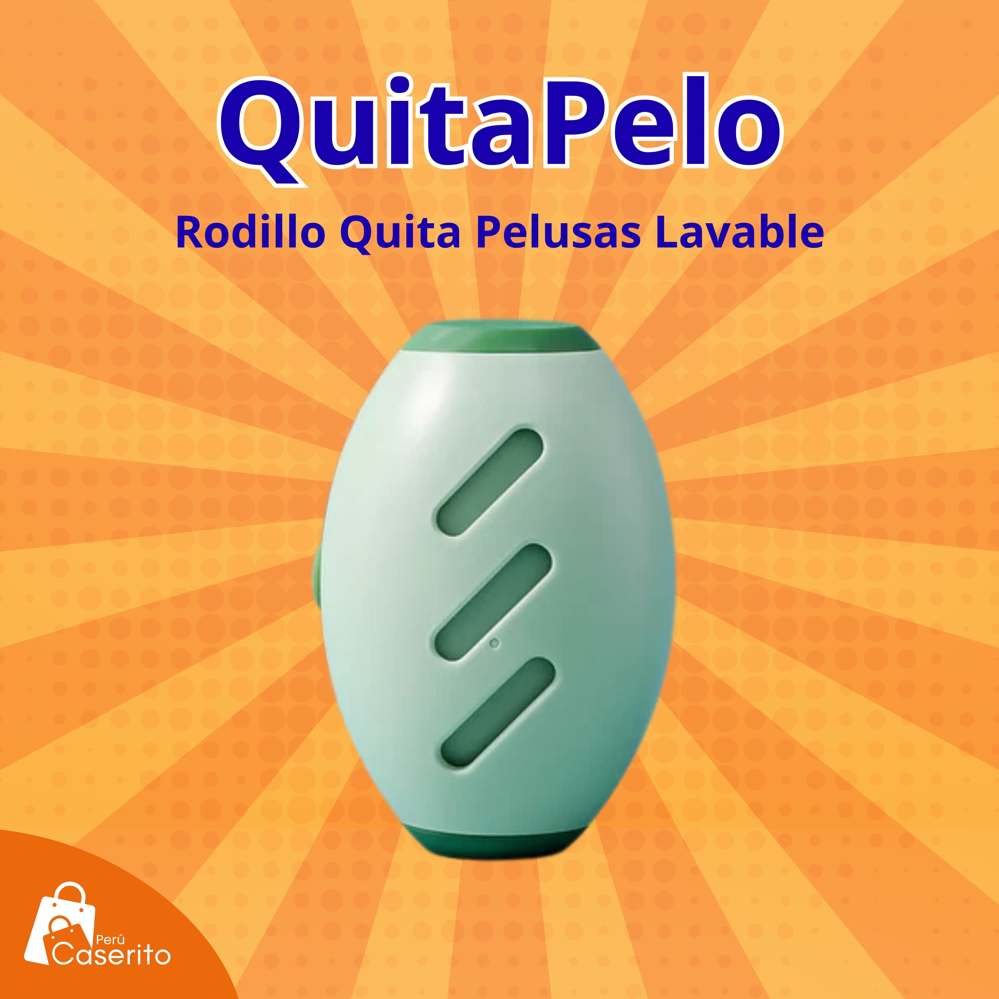 QuitaPelo - Rodillo Quitapelusas Lavable | ENVÍO GRATIS 🤩